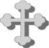 Zeichen der Dreifaltigkeit Kleeblattkreuz